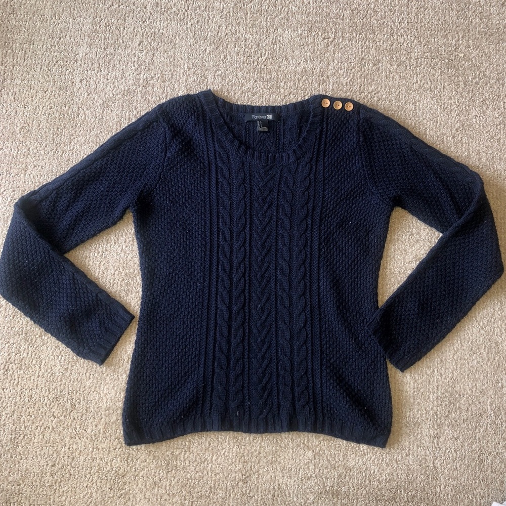Navy Sweater Forever 21